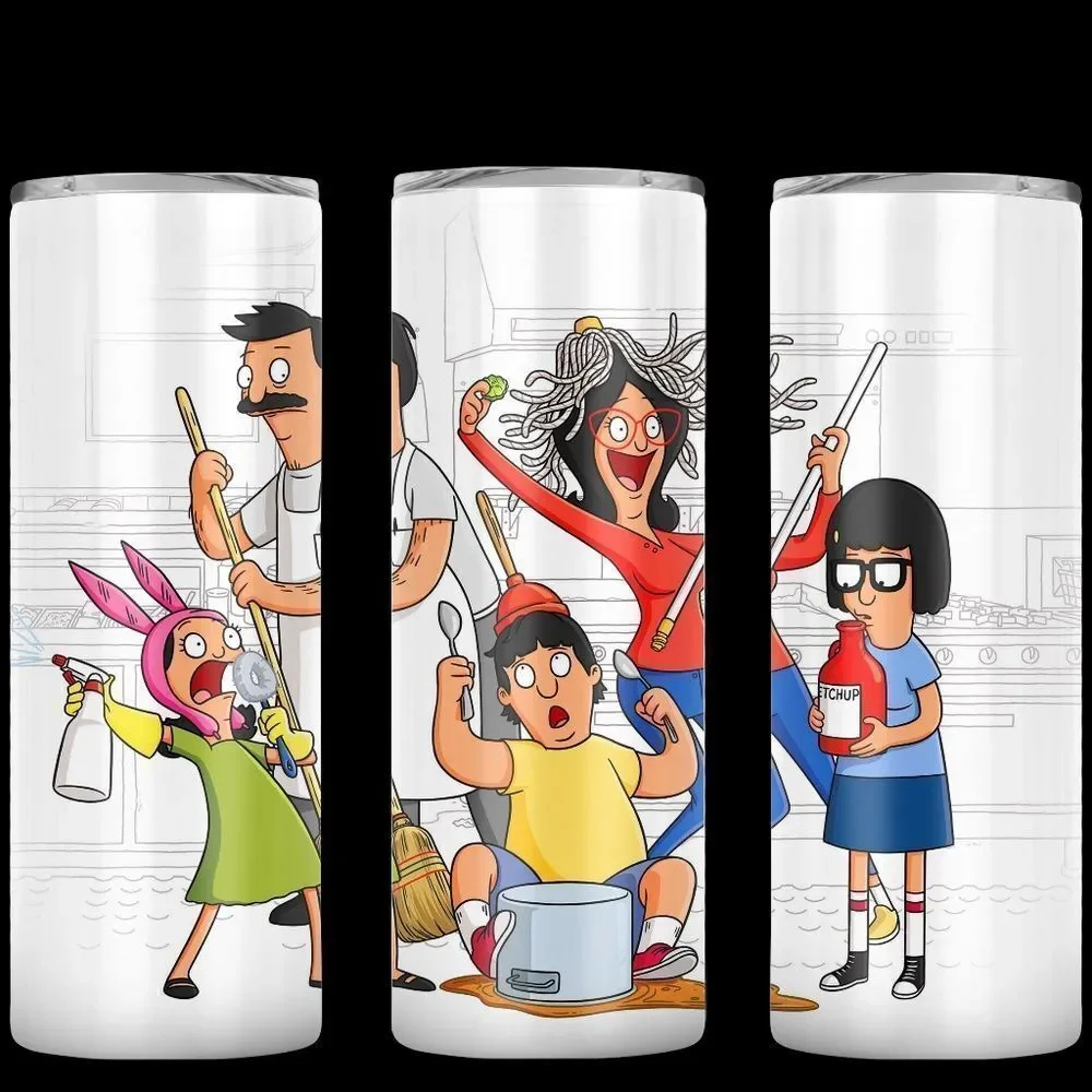 Bobs burgers metal skinny tumbler
